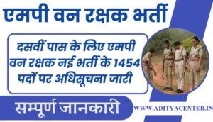 मध्य प्रदेश वनरक्षक भर्ती 2026 (MP Forest Guard Recruitment 2026) – सम्पूर्ण जानकारी