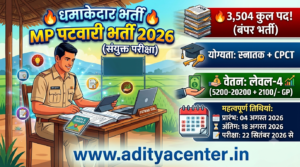 MP Patwari Recruitment 2026