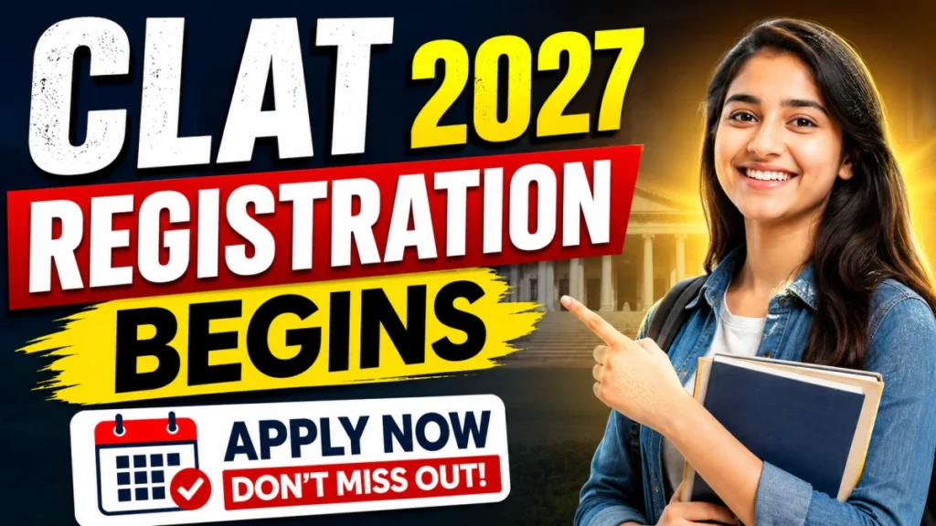 CLAT 2027 Registration