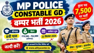 MP Police Constable Recruitment 2026